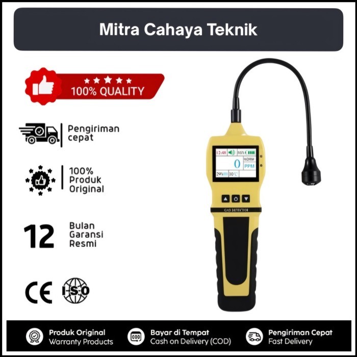 Bosean portable combustible CH4 LPG natural gas leak detector