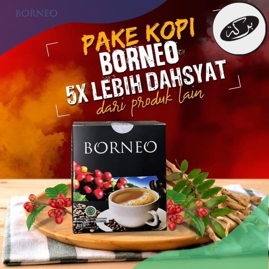 

HDN KOPI BORNEO - Minuman Herbal 1 Box Isi 5 Sachet