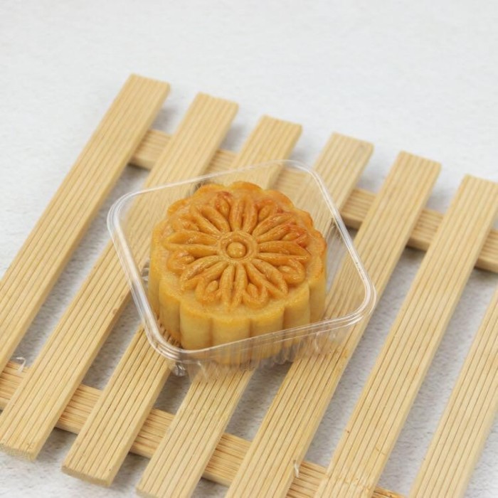 

Tray Mika Mooncake Mika Kue Bulan Tray Packaging kemasan Kue Bulan - GOLD, SIZE 6.5CM