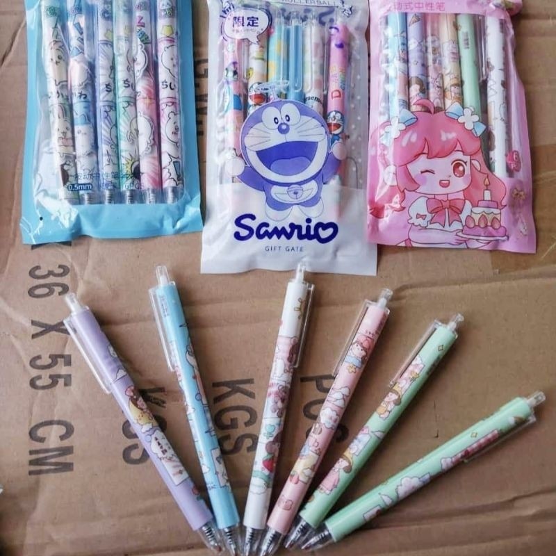 

1PACK 6 BULPEN GELL PULPEN GELL