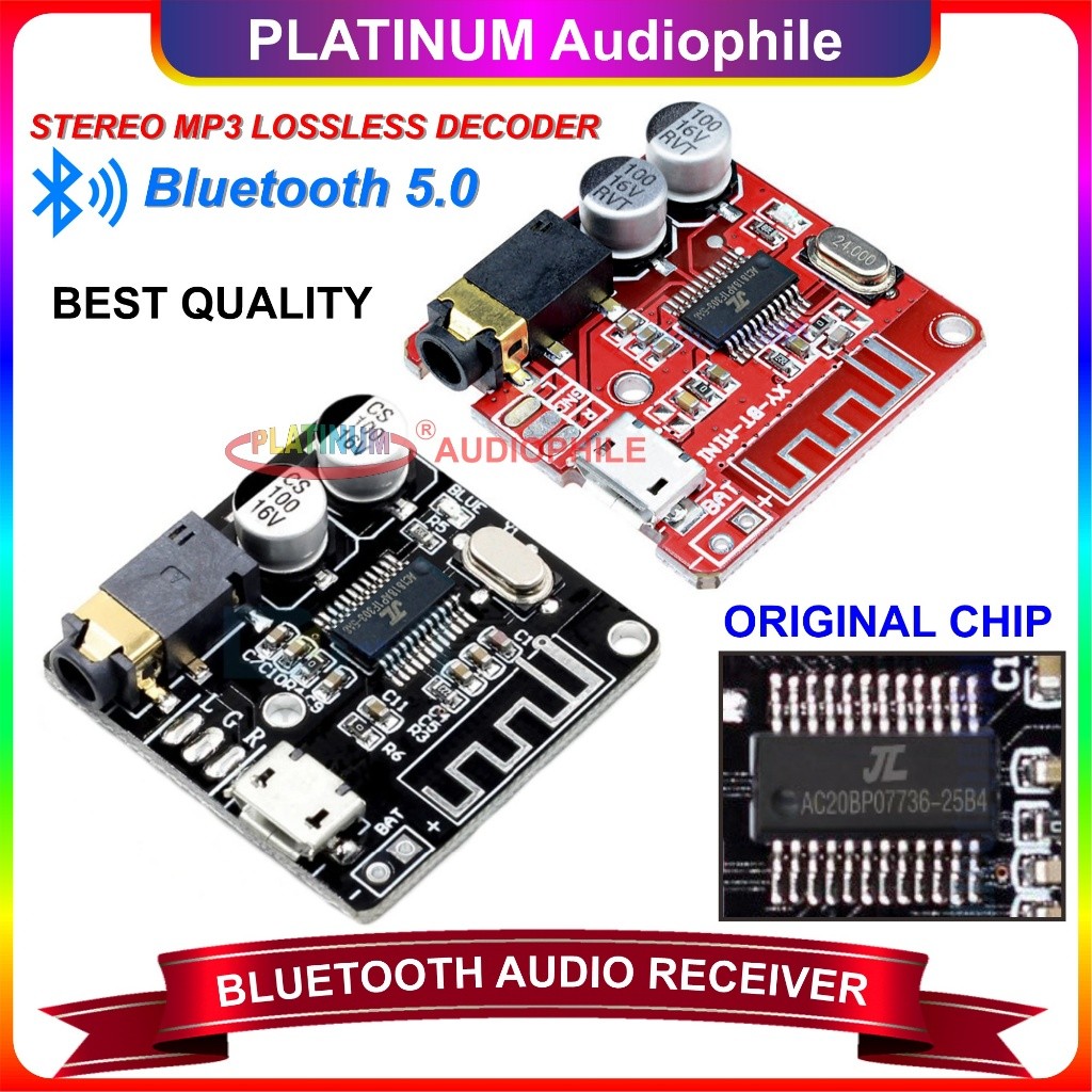 Bluetooth 5.0 Audio Recevier Modul Stereo Bluetooth MP3 Lossless Decoder XYBT 5.0