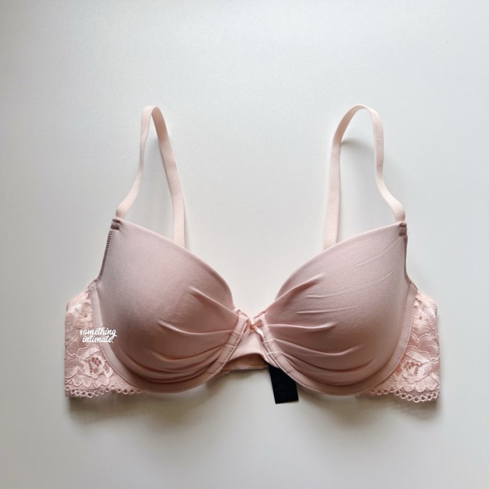 La Senza Remix Pushup Plunge Bombshell Bra LaSenza Super Push Up Bh - (NP) Seashell, 36B