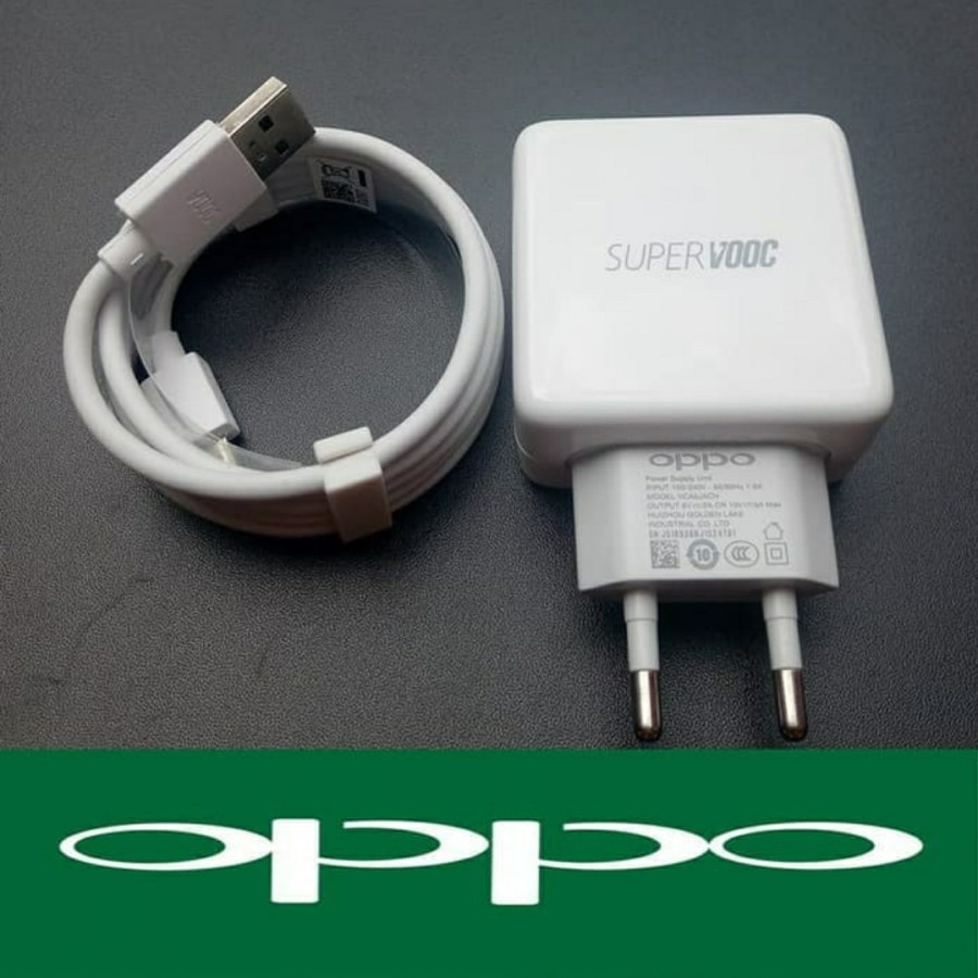 I* (CEK TIPE COLOKAN) R17 Charger Oppo VOOC ORI Fast Charging 4A Original Cas Opo R 17