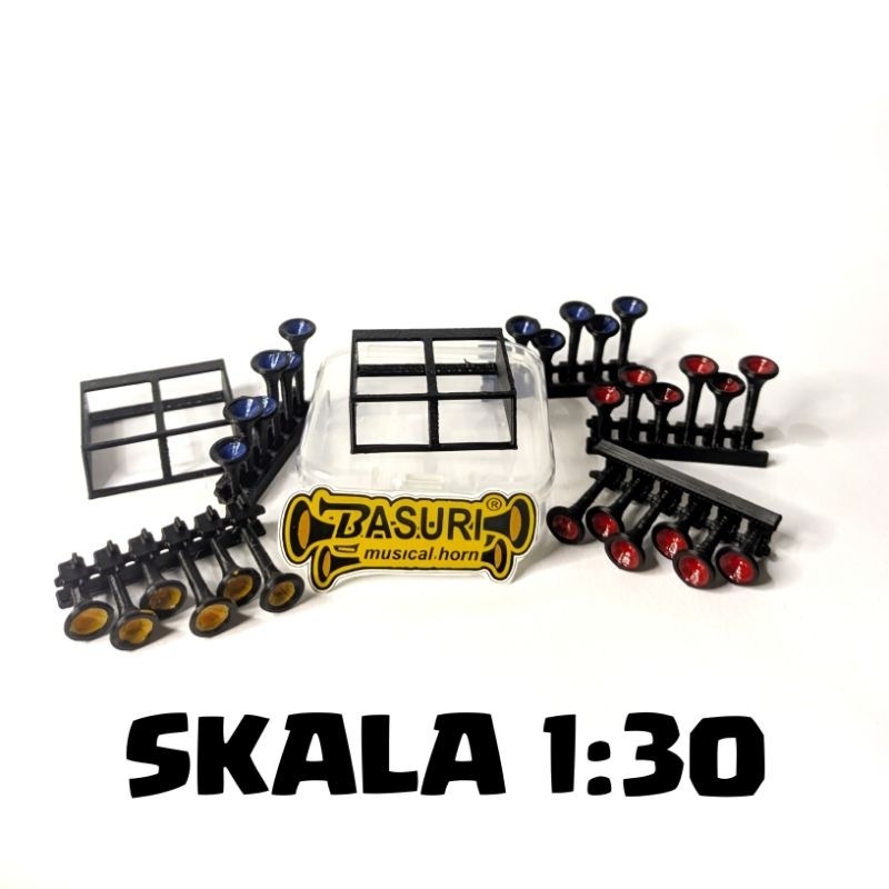 #1 CORONG ATAS CORTAS MINIATUR BUS BASURI SKALA 1:30