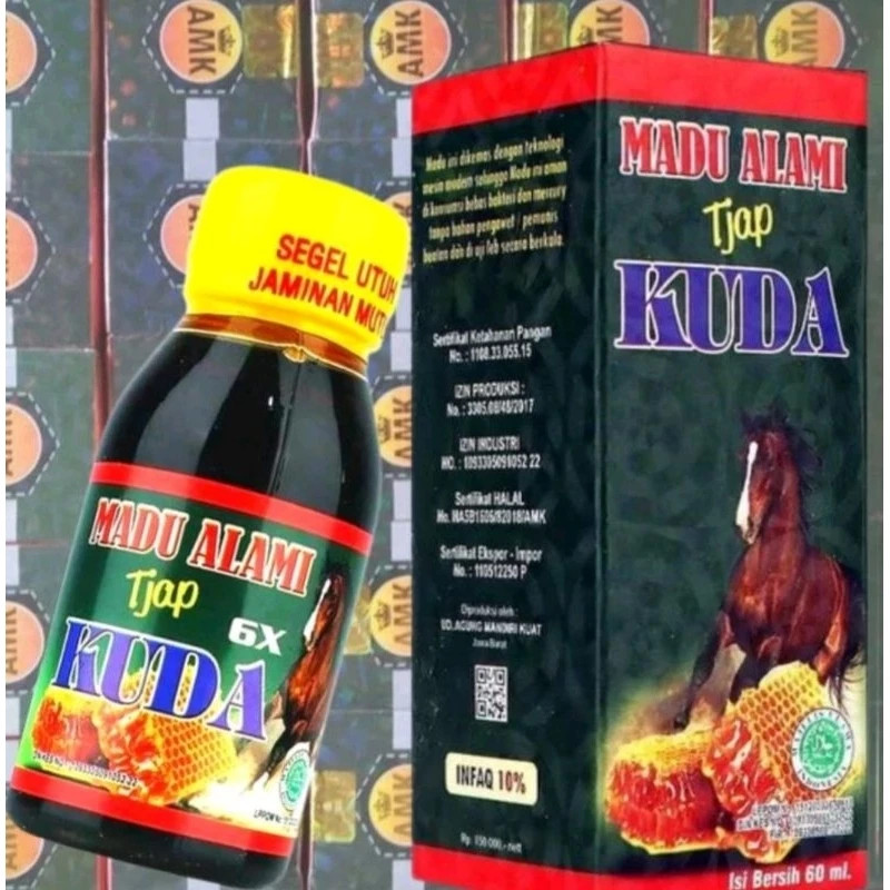 

MEN SALE Madu Super Tonik Tjap Kuda 6X Obat-Kuat Herbal Super Asli original 100%