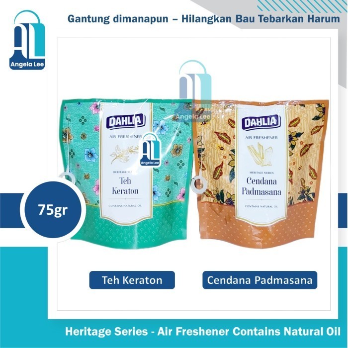NEW Dahlia Gantung Mobil AC Hotel Cendana Teh Keraton Kamper Aromaterapi - Cendana Padma - Teh Kerat