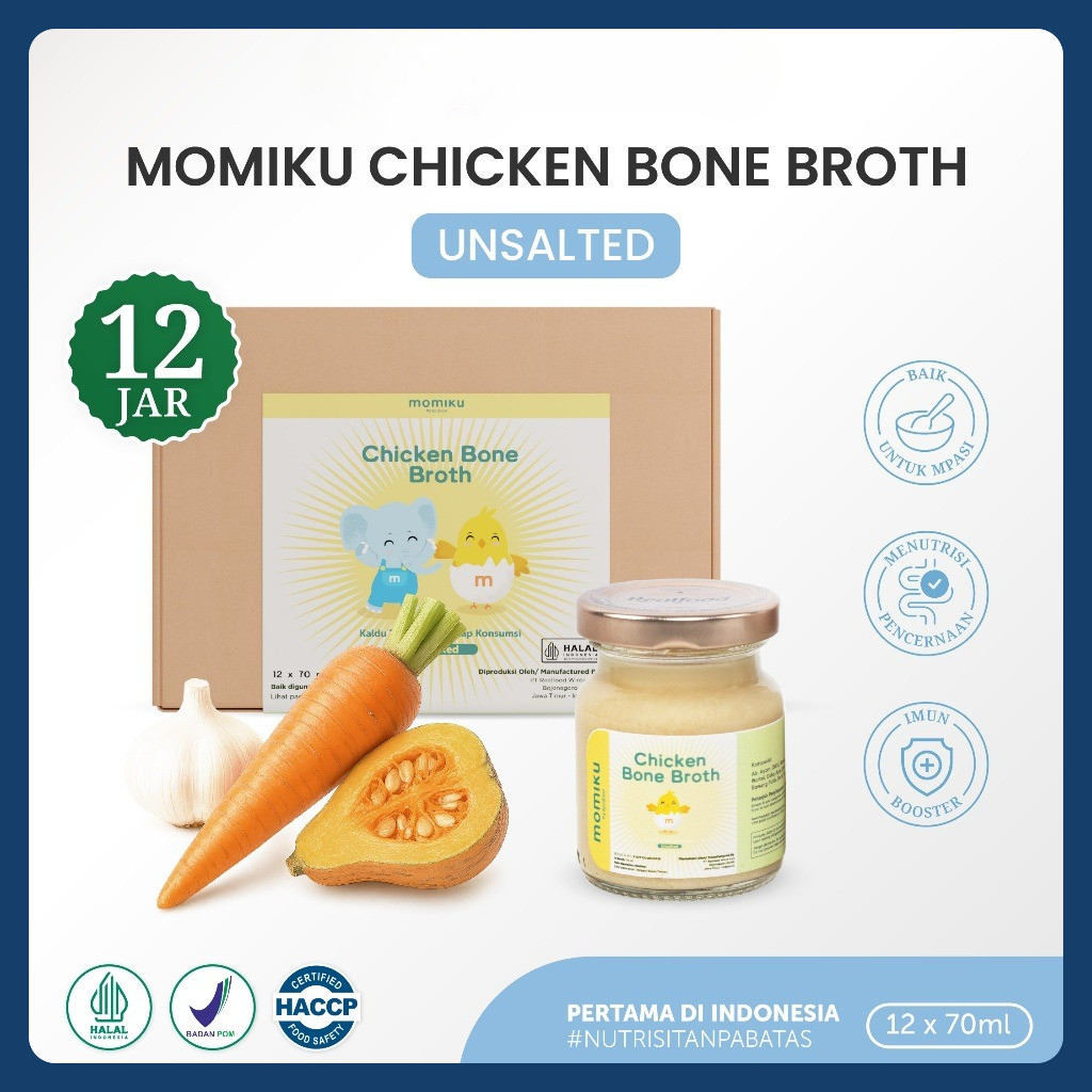 

Realfood Momiku Chicken Bone Broth Unsalted