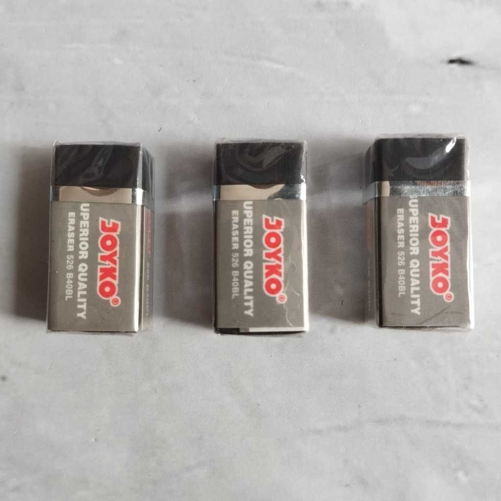 

[oddsolshop] pekanbaru/Penghapus Joyko 526-B40BL Hitam Kecil Eraser Joyko 526 B40BL Black Stip Hitam