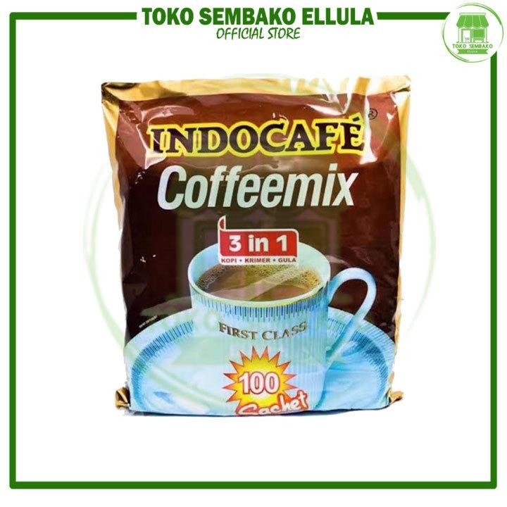

Toko Sembako ELLULA - Indocafe Coffeemix 1 bag isi 100pcs x 20gr [Bag] Kopi Instan Minuman