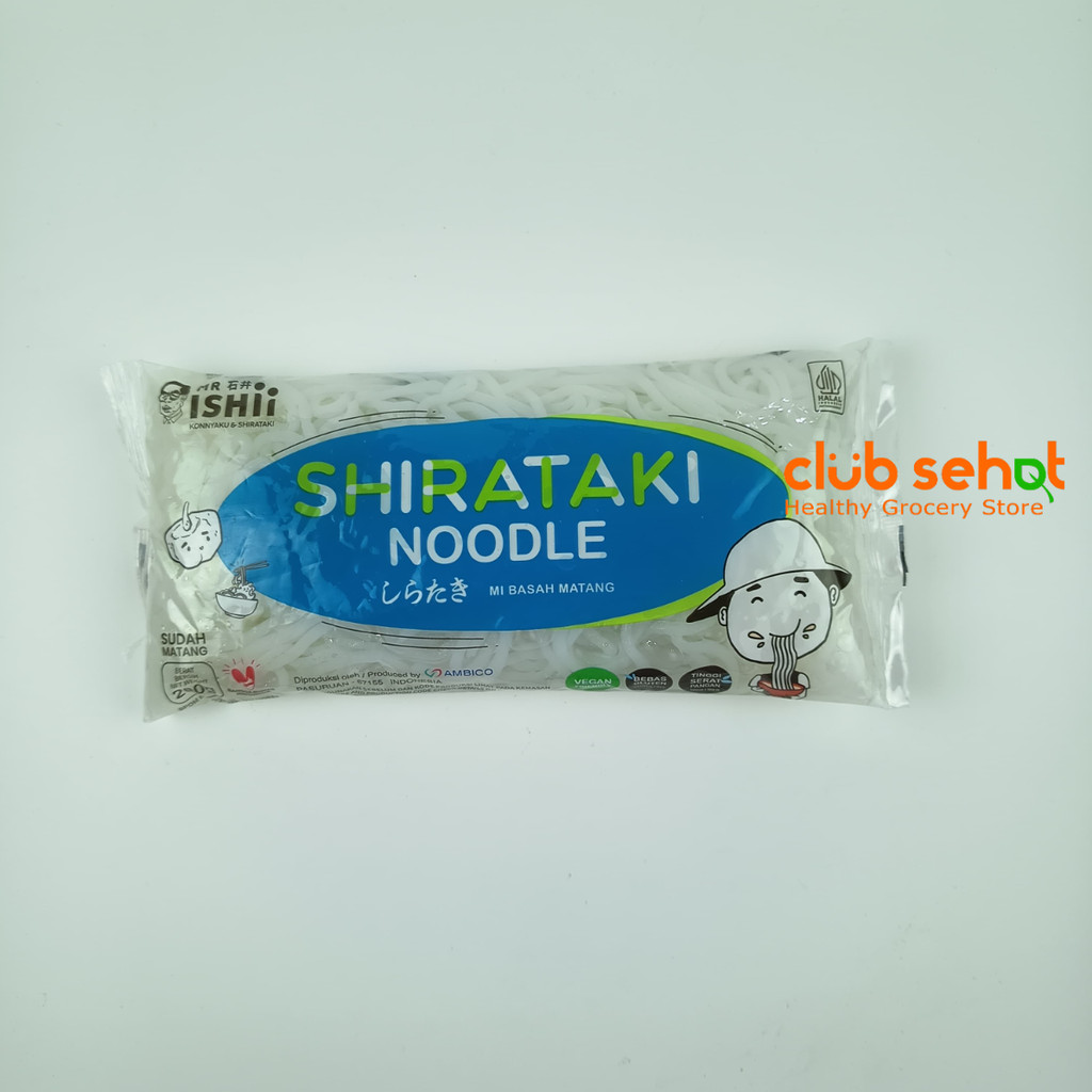 

Mr Ishii Shirataki Noodle 200Gr Gluten Free
