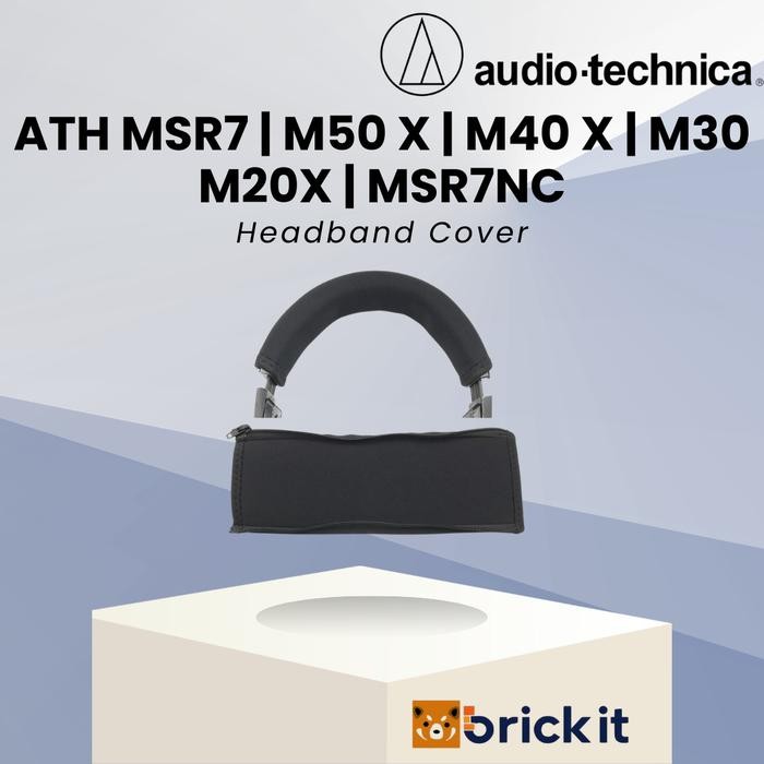 MALAKA Headband Cover Pelindung Earpad Headset ATH MSR7 M50X M40X M30 M20X MSR7NC ATH-DSR7BT ATH-SR9