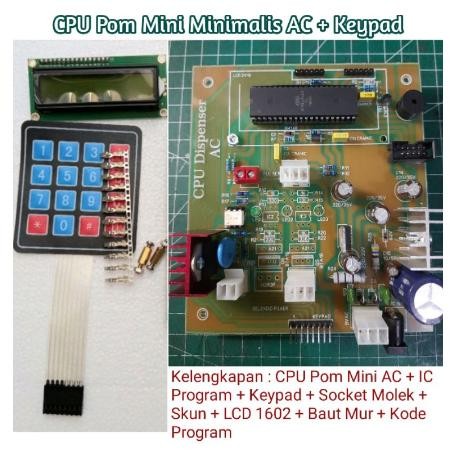 CPU Pom Mini Digital AC Minimalis Modul Pertamini