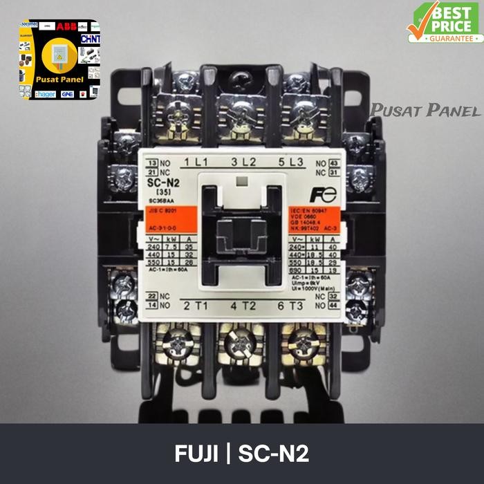 Kontaktor FUJI Electric scn2 sc-n2 SCN-2/220V 60A / Kontaktor Fuji