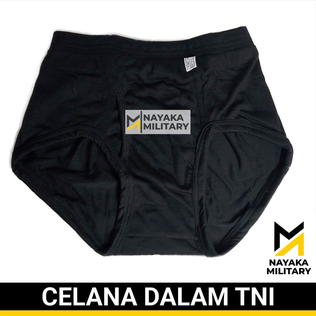 CD TNI Celana Dalam Hitam Tentara Cangcut Komcad Army Sempak Protap Militer
