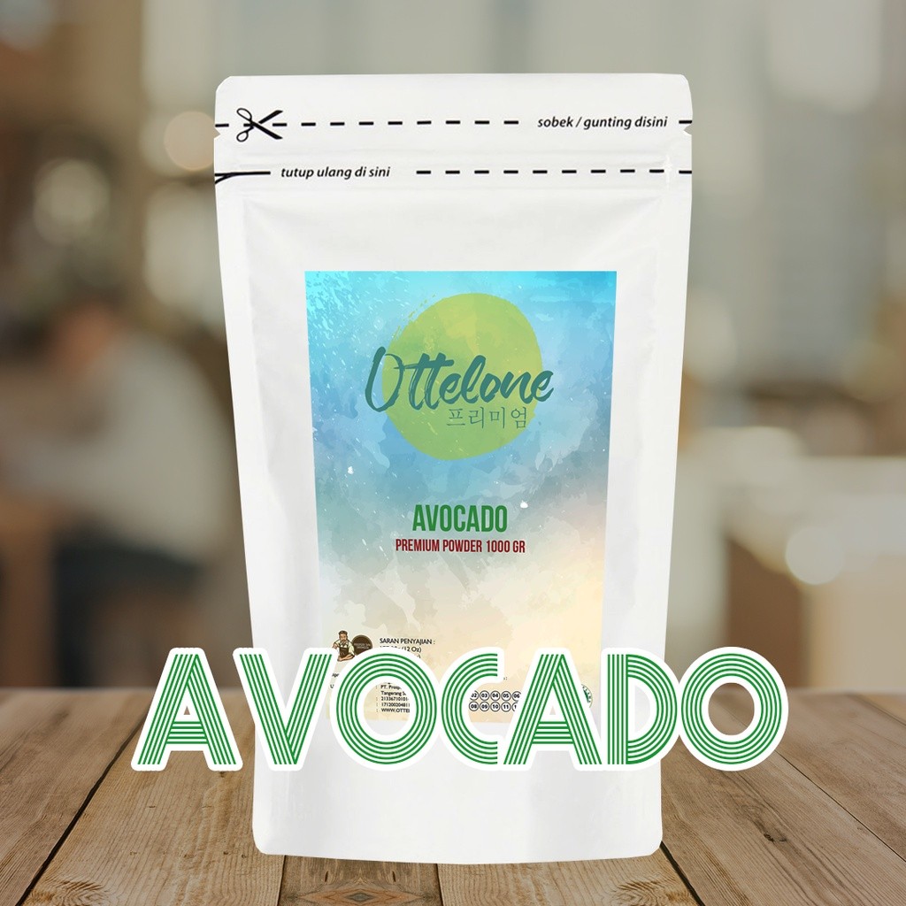 

POWDER AVOCADO 1000gr Bubuk Minuman Premium Halal Merk OTTELONE Cocok Untuk Avocado Coffee