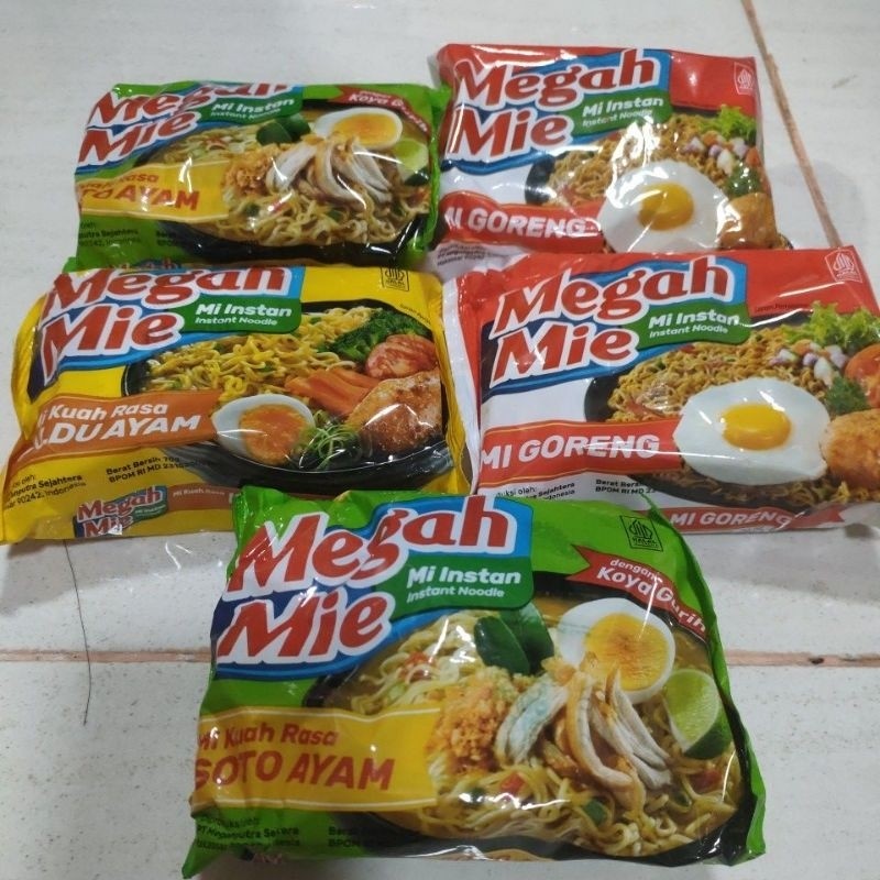 

MI - Megah mie per pcs BY JJS