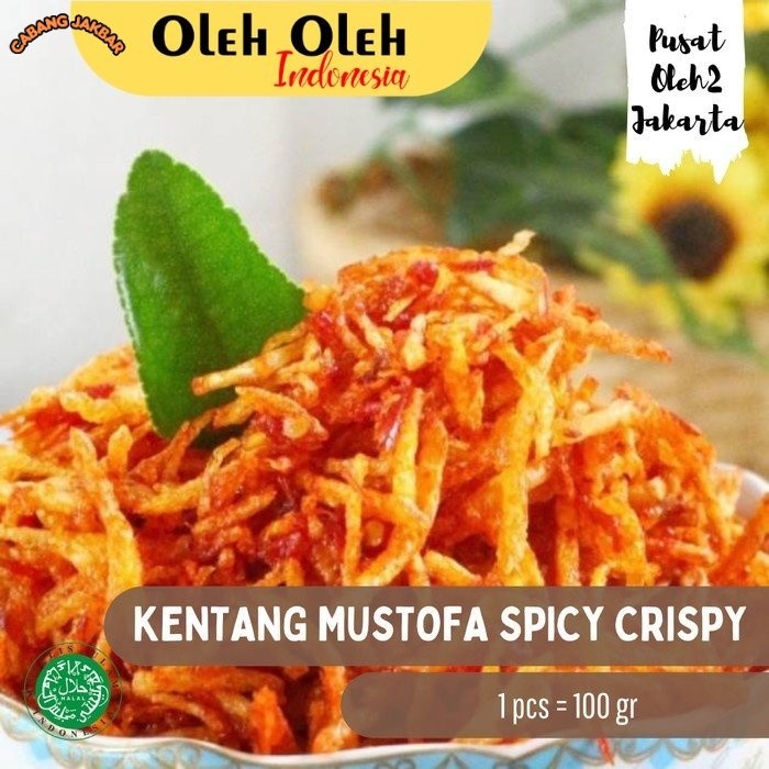 

Kentang Mustofa Teri Kacang Kering Keripik Mustofa oleh oleh jakarta