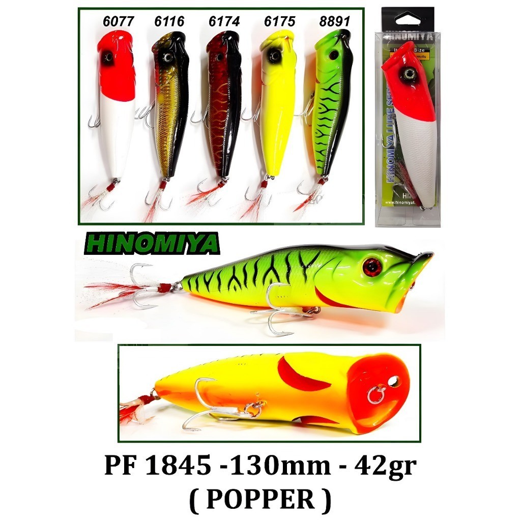 UMPAN POPPER HINOMIYA 42GR