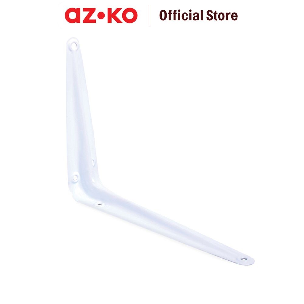 AZKO Masterspace Bracket Rak Dinding L 15x20 cm - Putih Braket Penopang Rak Dinding Penyangga Ambala