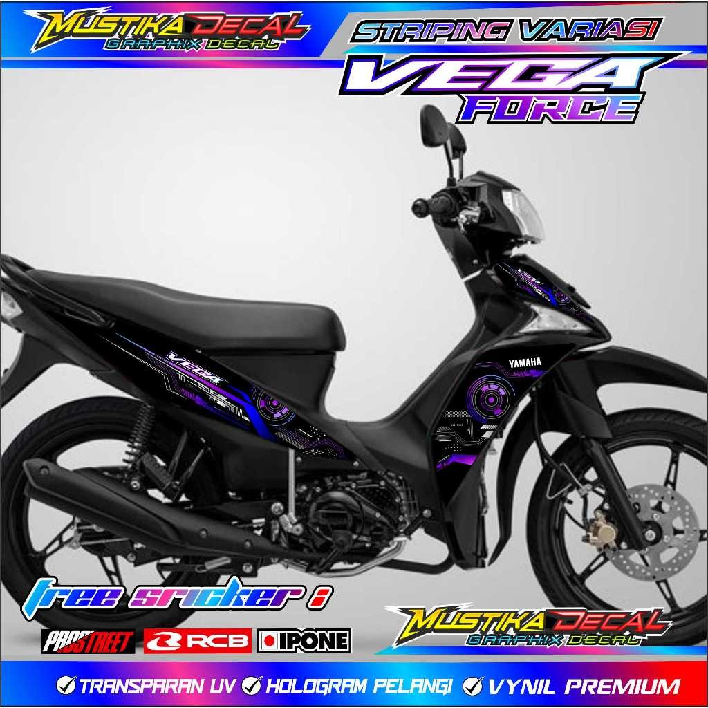 Striping Variasi Yamaha Vega Force Techno / Sticker Variasi Yamaha Vega Force