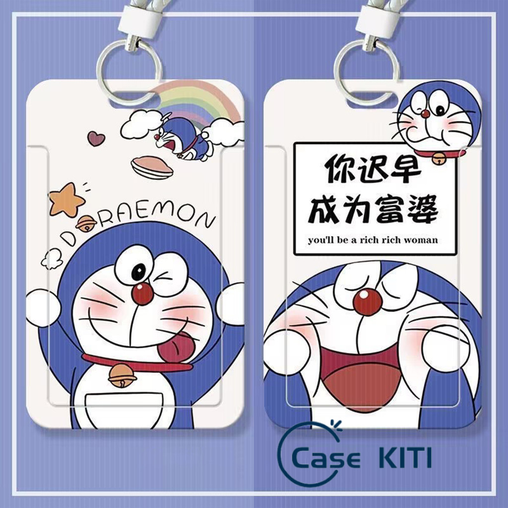 

ID Card Holder Motif Kartun Doraemon Korea | Tempat Pelindung Kartu Nama Photocard Sekolah Kantor Photocard Photo Card CASE KITI