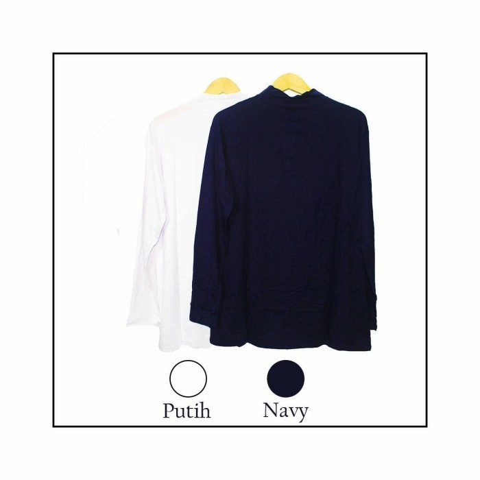 ✨LARIS✨-Manset Wanita Lengan Panjang Ukuran Jumbo - Maroon, Krah Oblong