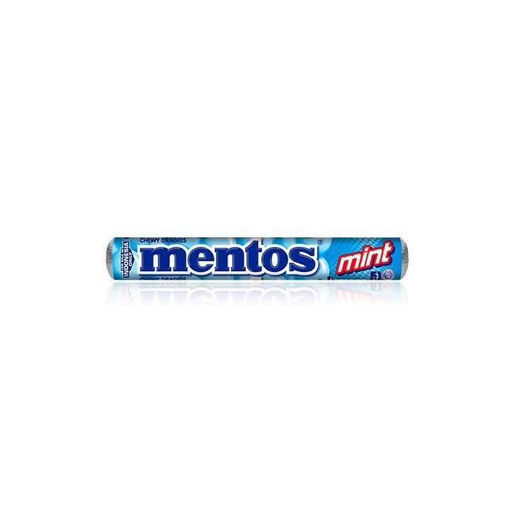 

MENTOS PERMEN ROLL MINT 37GR