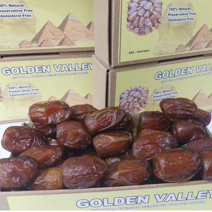 

[COD] KURMA MESIR PREMIUM 1KG /KURMA MADU /GOLDEN VALLEY [KEMASAN DUS DAN MIKA]