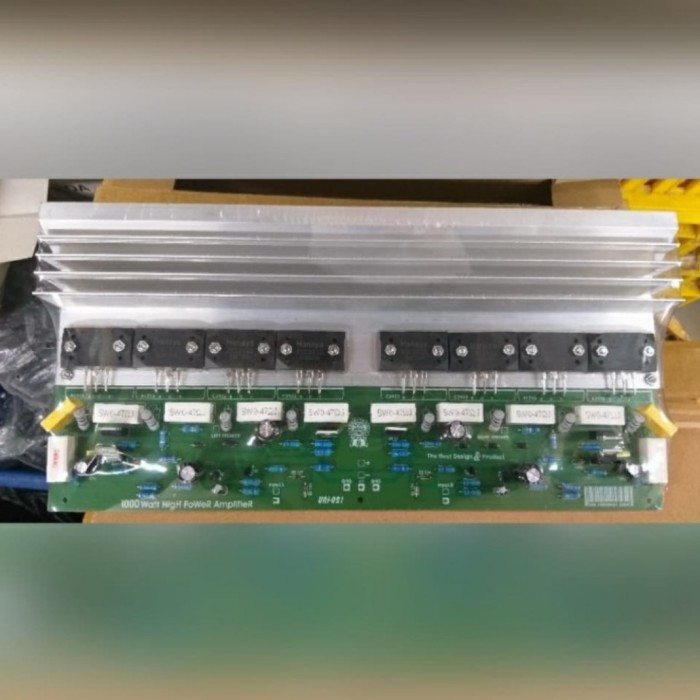 SB99 kit power amplifier ampli 1000w 1000watt 1000 watt stereo tr sanken