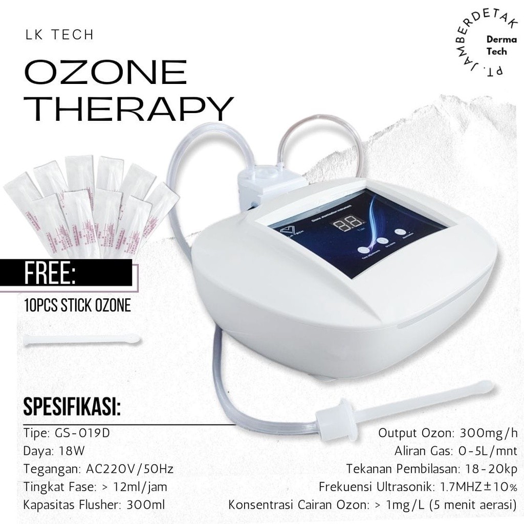 vagina ozon ozone ozonizer terapi steril luka keputihan dll