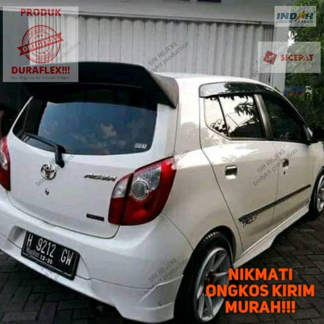 Promo Aksesoris Mobil Spoiler Spoon Agya Ayla