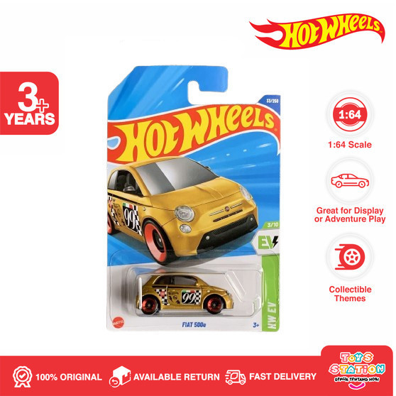 Hot Wheels Fiat 500e Gold - Lot B 2025