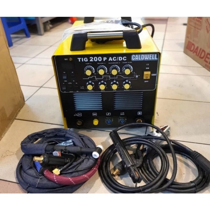 Mesin Las Argon TIG 200 P AC DC Caldwell