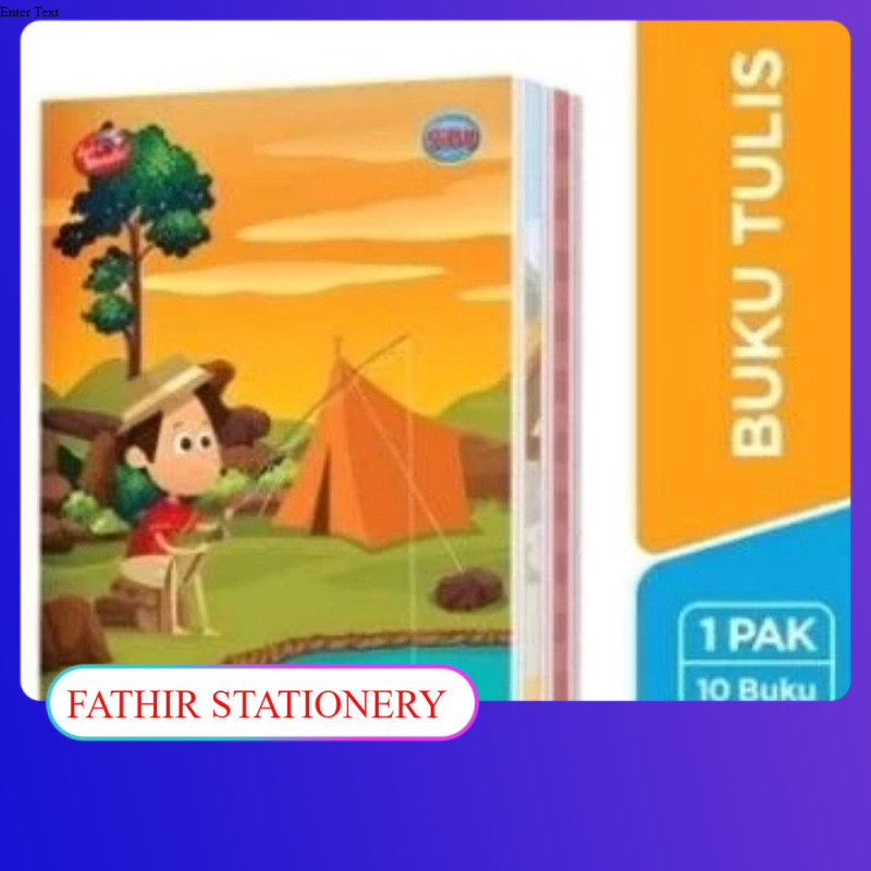 

Buku Tulis SIDU 58 lembar ISI 10 Buku / Pack