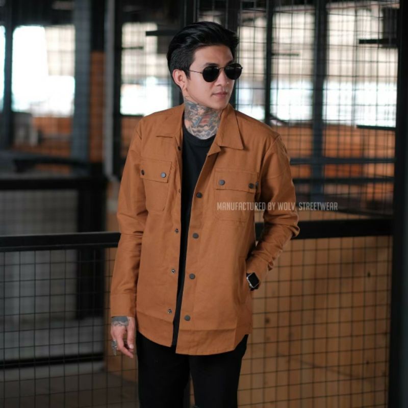 Kemeja Semi Parka Original Jaket Semi Parka