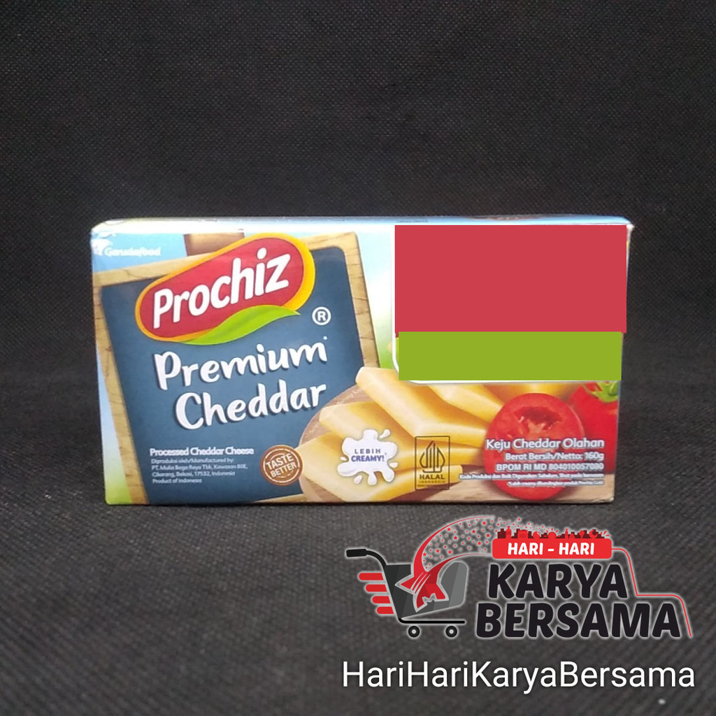 

KEJU PROCHIZ CHEDDAR PREMIUM CHEESE 160GR