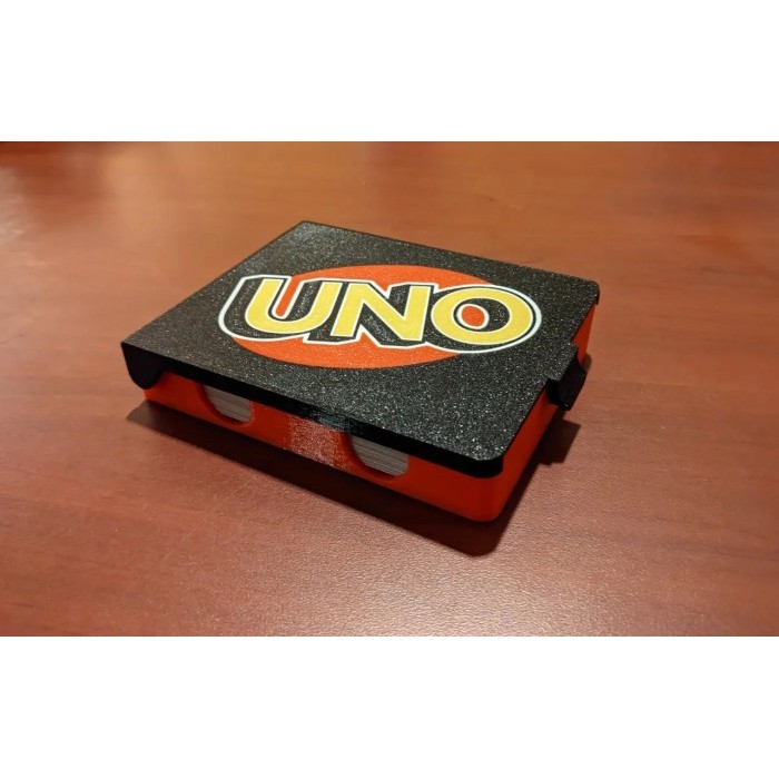 UNO CARD STORAGE BOX (MULTICOLOR) FOR 112 CARD