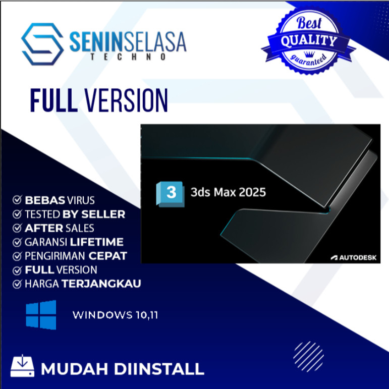 Software 3D Modelling: 3DS MAX 2025 [WIN]