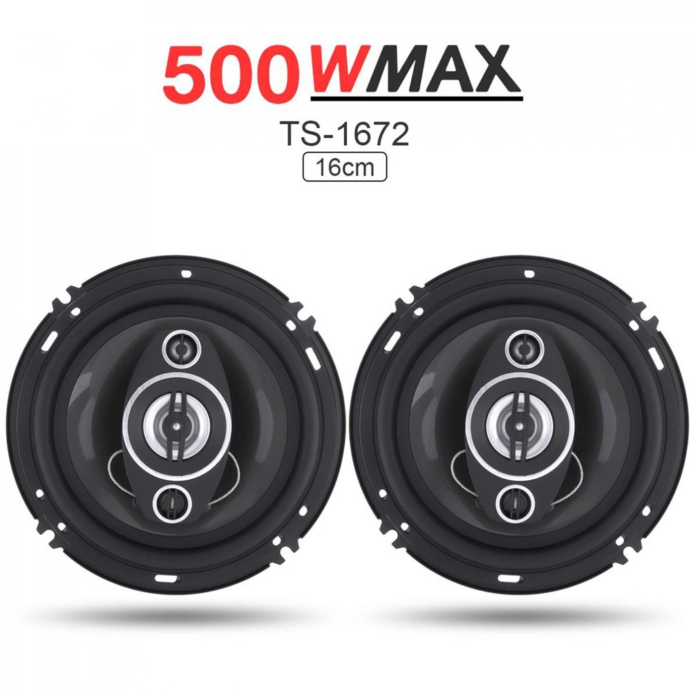 G87 SPEAKER SUBWOOFER Coaxial MOBIL 2PCS  60HZ-20KHZ HIFI PCINENER 6 INCH 500W BAJA MAGNET  TS-1672