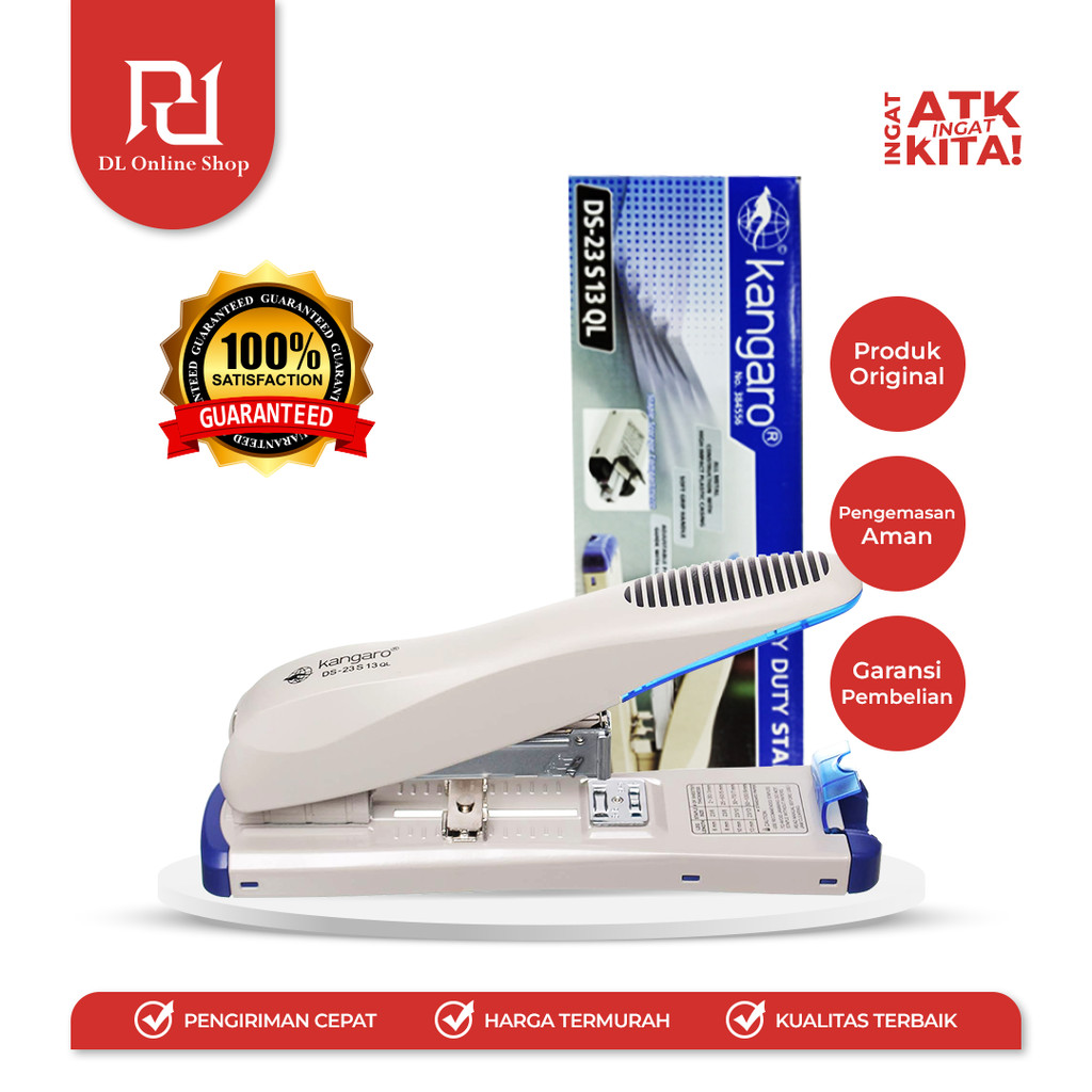 

KANGARO STAPLER JILID/ HEAVY DUTY STAPLER DS23S13QL (1PC)