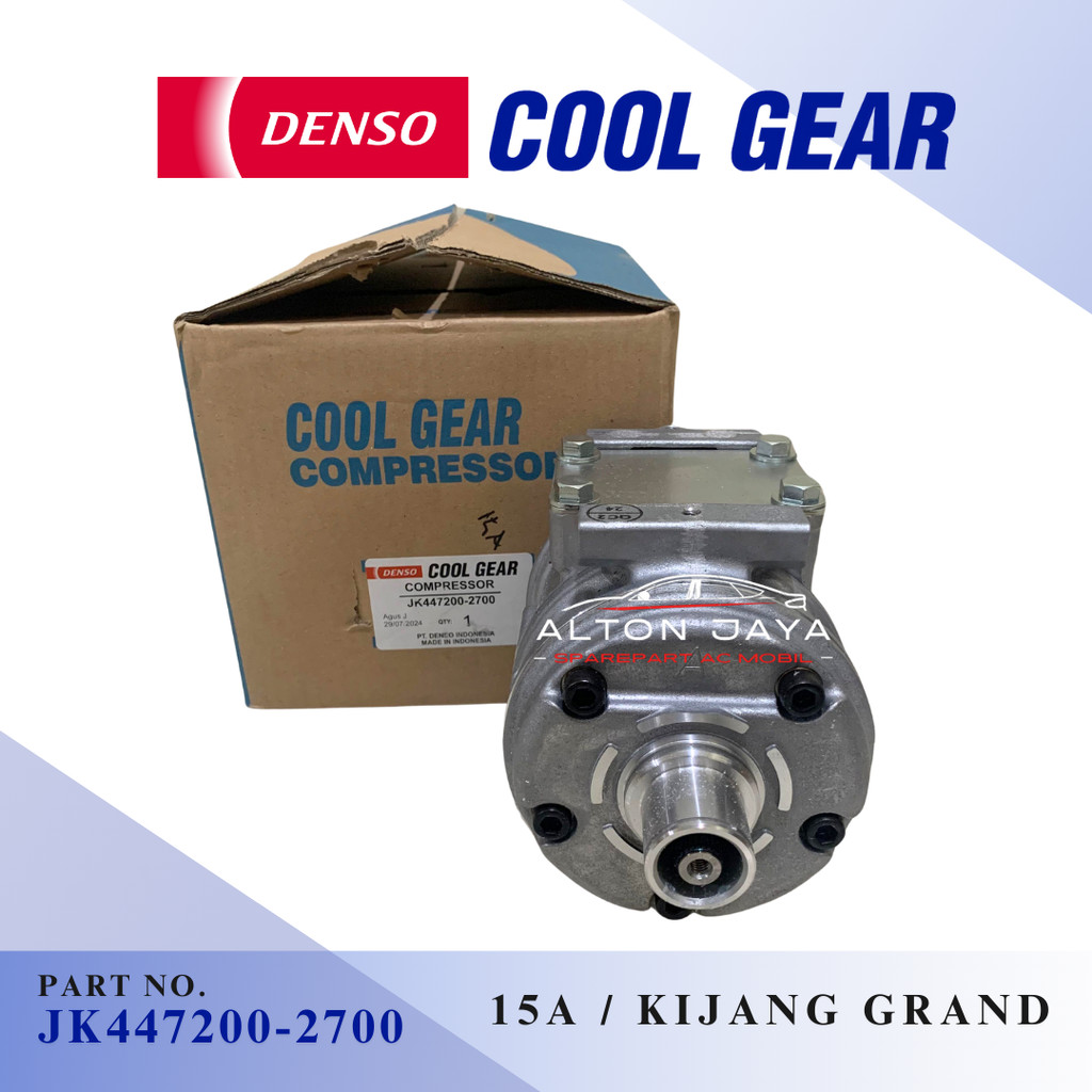COMPRESSOR KOMPRESOR 15A KIJANG PANTHER KIJANG GRAND KAPSUL SOLUNA GREAT COROLLA DENSO COOL GEAR ASL