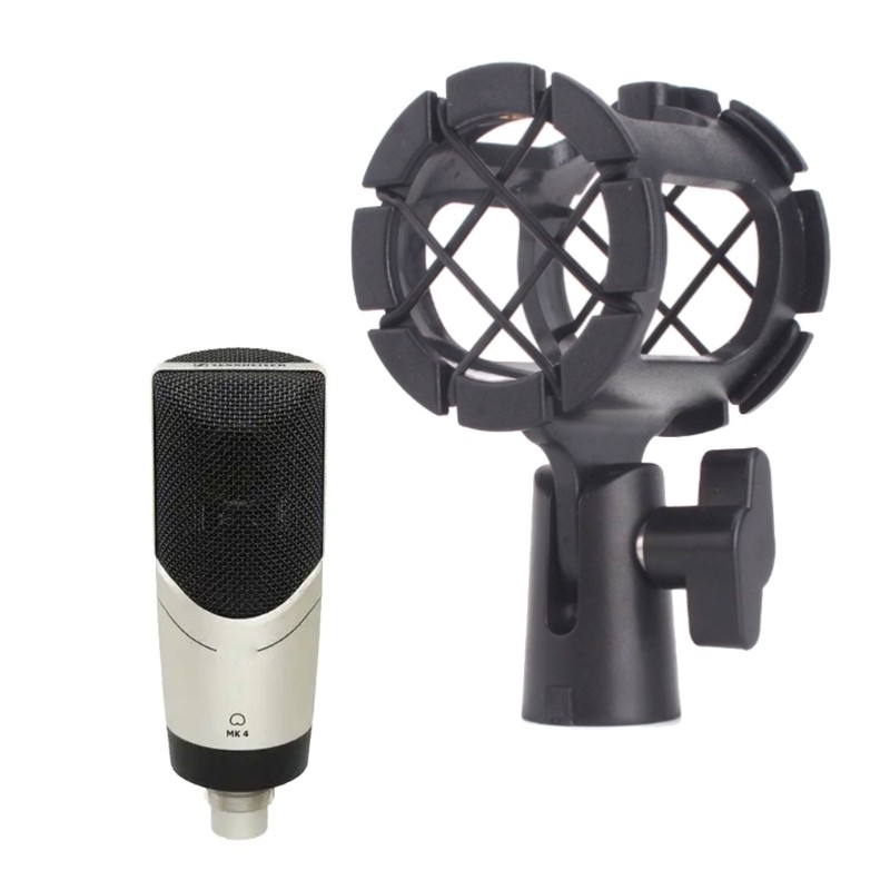 Studio Rekaman Mikrofon Shock Mount Shockmount Klip Mic Holder Rekaman