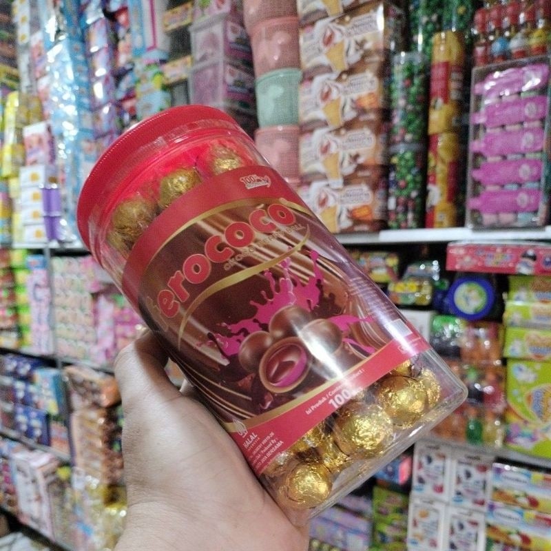 

Ferococo Choco Berry Ball harga 1 toples isi 100pcs