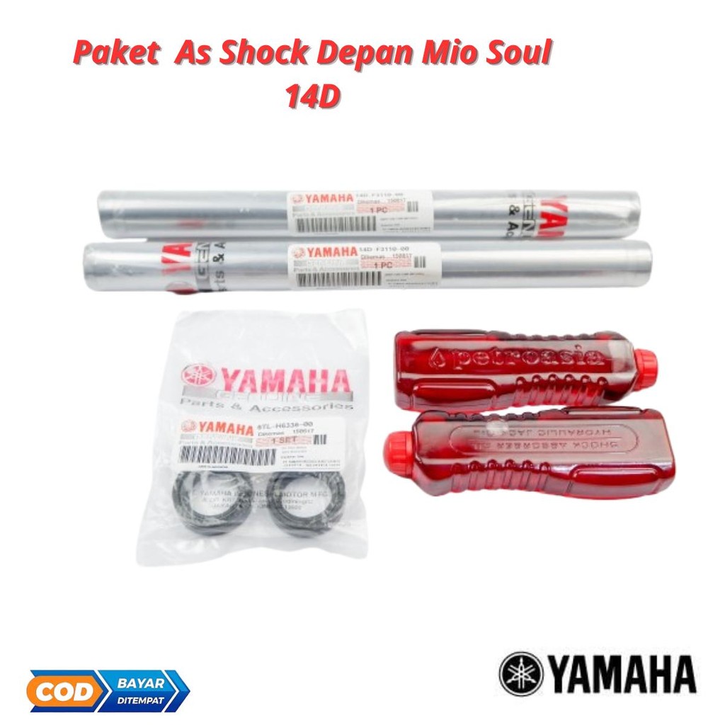 Paket As Shock Depan Motor Mio Soul - as shock Mio Sporty 14D