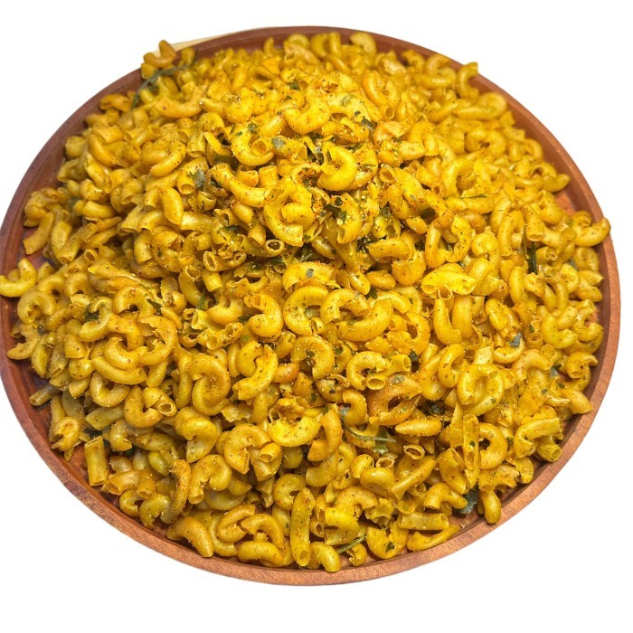 

Makaroni hah pedas daun jeruk 1kg - Original Asin