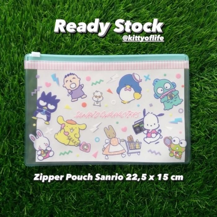 

READY Zipper Pouch PVC Sanrio Original Sanrio Characters