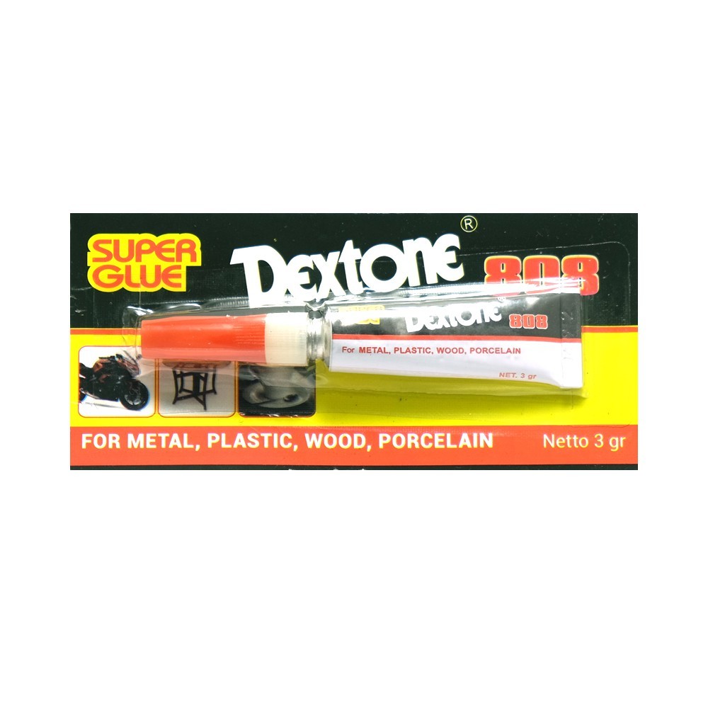 

Lem Besi Super Glue Dextone Instant 808 Power Glue 3 Lem Korea Serbaguna 3 Gr Gram