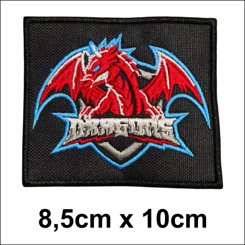 Patch Bordir Naga Bet Badge Emblem Bordir Dragon