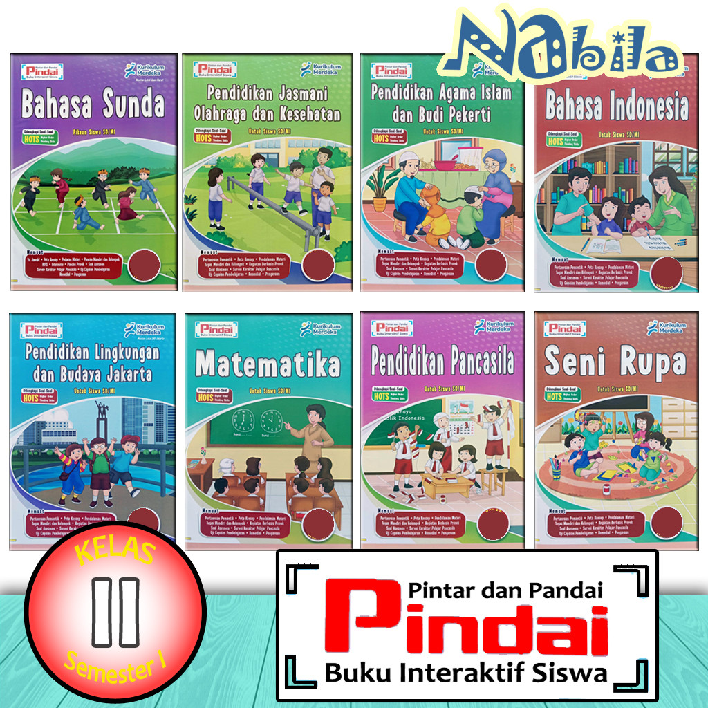 LKS PINDAI kelas 2 - Semester 1 (Cetakan 2025)