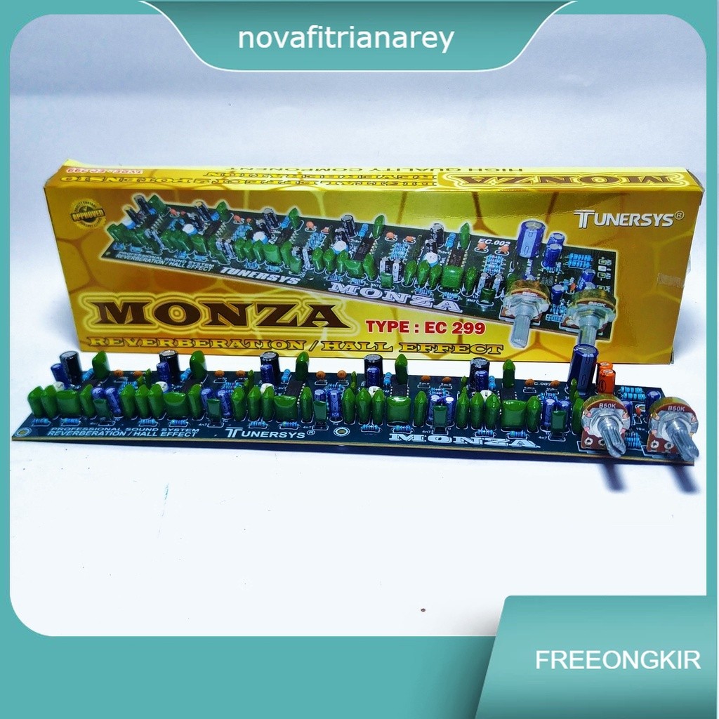 Kit Echo Eco Effect efek digital reverb mic mixer zoom cees